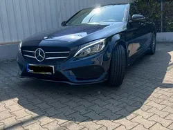 Blau Gebraucht 2016 Mercedes C250 AMG line Limousine | 17.500 € (Fairer Preis)