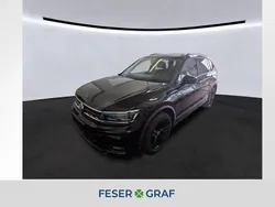 Deep black perleffekt Gebraucht 2021 VW Tiguan Allspace Highline SUV | 34.950 € (Fairer Preis)
