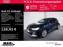 Navarrablau metallic Gebraucht 2024 Audi A1 Basis Kleinwagen | 25.989 € (Fairer Preis)