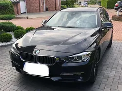 Schwarz Gebraucht 2014 BMW 320 Luxury Line Kombi | 10.120 € (Fairer Preis)