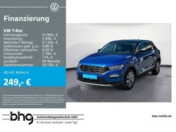 Blau Gebraucht 2022 VW T-Roc Style SUV | 21.960 € (Fairer Preis)