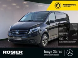 Schwarz / obsidianschwarz Gebraucht 2021 Mercedes Vito Van / Kleinbus | 34.550 € (Fairer Preis)