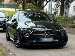 Schwarz Gebraucht 2021 Mercedes C300 AMG line Limousine | 38.000 € (Etwas zu teuer)