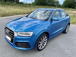 Blau Gebraucht 2015 Audi Q3 S-Line SUV | 17.999 € (Guter Preis)