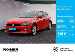 Rot / flashrot Gebraucht 2021 VW Polo Highline Kleinwagen | 15.440 € (Guter Preis)
