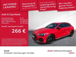 Rot Gebraucht 2024 Audi A3 Sportback S-Line Limousine | 33.185 € (Fairer Preis)