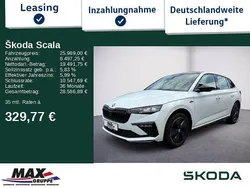 Weiß Gebraucht 2024 Skoda Scala Monte Carlo Kleinwagen | 25.989 € (Teuer)