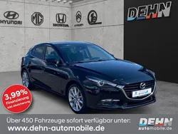 Schwarz Gebraucht 2018 Mazda 3 Sports-Line Kleinwagen | 18.950 € (Etwas zu teuer)