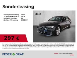 Mythosschwarz metallic Gebraucht 2024 Audi A6 S-Line Kombi | 49.340 €
