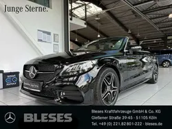 Unilack schwarz Gebraucht 2020 Mercedes C200 AMG Cabrio | 34.900 € (Fairer Preis)