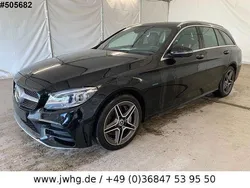 Schwarz Gebraucht 2021 Mercedes C300e AMG line Kombi | 19.450 € (Guter Preis)