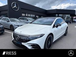 Manufaktur diamantweiß bright Gebraucht 2023 Mercedes EQS 53 AMG AMG Limousine | 93.750 € (Fairer Preis)
