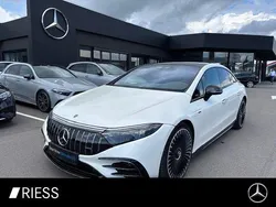 Manufaktur diamantweiß bright Gebraucht 2023 Mercedes EQS 53 AMG AMG Limousine | 99.900 € (Teuer)