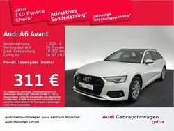 Gletscherweiß metallic Gebraucht 2024 Audi A6 Advanced Plus Kombi | 44.977 €