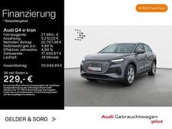 Kieselgrau Gebraucht 2022 Audi Q4 e-tron Comfort SUV | 27.980 € (Superpreis)