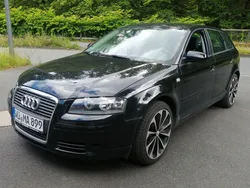 Schwarz Gebraucht 2008 Audi A3 Sportback Attraction Limousine | 4.650 € (Fairer Preis)