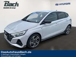 Grau Gebraucht 2024 Hyundai i20 N Line Limousine | 23.340 € (Etwas zu teuer)