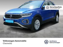 Ravennablau metallic Gebraucht 2024 VW T-Roc Life SUV | 21.950 € (Superpreis)