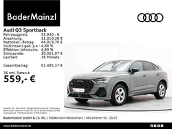 Chronosgrau metallic Gebraucht 2024 Audi Q3 S-Line SUV | 54.530 €