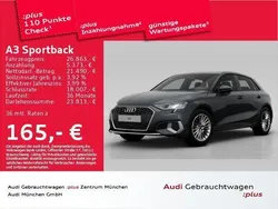 Grau Gebraucht 2024 Audi A3 Sportback Advanced Limousine | 29.149 € (Guter Preis)