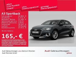 Grau Gebraucht 2024 Audi A3 Sportback Advanced Kleinwagen | 29.149 €