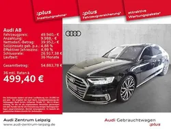 Mythosschwarz metallic Gebraucht 2021 Audi A8 Ambiente Limousine | 49.940 € (Fairer Preis)