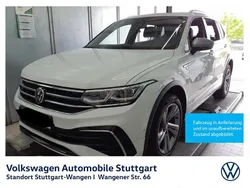Pure white Gebraucht 2022 VW Tiguan Allspace R-line SUV | 29.930 € (Fairer Preis)