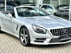 Iridiumsilber metalliclack Gebraucht 2014 Mercedes SL350 AMG line Cabrio | 49.900 €