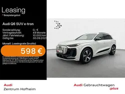 Gletscherweiß metallic Gebraucht 2024 Audi Q6 e-tron Ambiente SUV | 67.299 € (Superpreis)