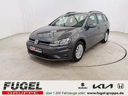 Indiumgrau metallic Gebraucht 2019 VW Golf VII Trendline Kombi | 14.999 € (Fairer Preis)
