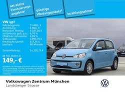 Blau Gebraucht 2021 VW up! Move Kleinwagen | 11.840 € (Guter Preis)