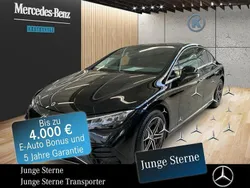 Metalliclack obsidianschwarz Gebraucht 2024 Mercedes EQE300 AMG Limousine | 48.777 € (Guter Preis)