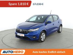 Blau Gebraucht 2022 Dacia Sandero Comfort Kleinwagen | 15.420 € (Fairer Preis)