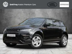Santorini black metallic Gebraucht 2022 Land Rover Range Rover evoque R-Dynamic SUV | 40.490 € (Guter Preis)