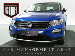 Ravennablau metallic (metallic) Gebraucht 2019 VW T-Roc Style SUV | 17.643 € (Fairer Preis)