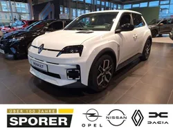 Weiß (perlmuttweiß metallic) Neu 2025 Renault R5 Komfort Kleinwagen | 34.290 € (Etwas zu teuer)
