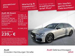 Florettsilber metallic Gebraucht 2025 Audi A6 Design Kombi | 55.980 € (Fairer Preis)