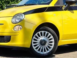 Gelb Gebraucht 2010 Fiat 500 Cabrio | 5.490 € (Fairer Preis)