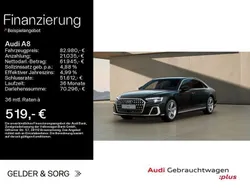 Mythosschwarz metallic Gebraucht 2024 Audi A8L Limousine | 82.980 € (Superpreis)