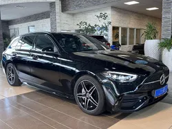 Schwarz Gebraucht 2021 Mercedes C220 AMG line Kombi | 34.000 € (Fairer Preis)