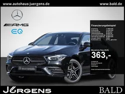 Schwarz metalliclack kosmossch Gebraucht 2023 Mercedes CLA250e AMG Limousine | 38.550 € (Fairer Preis)