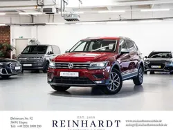 Ruby red metallic Gebraucht 2021 VW Tiguan Allspace Comfortline SUV | 29.640 €