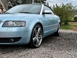 Blau Gebraucht 2003 Audi A4 Cabriolet Cabrio | 4.800 € (Etwas zu teuer)