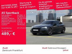 Grau Gebraucht 2024 Audi A5 Sportback S-Line Kleinwagen | 42.850 € (Teuer)
