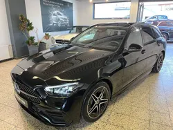Schwarz Gebraucht 2023 Mercedes C180 AMG Limousine | 37.995 € (Fairer Preis)
