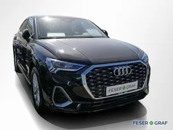 Mythosschwarz metallic Gebraucht 2024 Audi Q3 Sportback S-Line SUV | 38.740 € (Guter Preis)