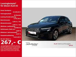 Mythosschwarz metallic Gebraucht 2022 Audi A3 Ambiente | 23.490 € (Fairer Preis)