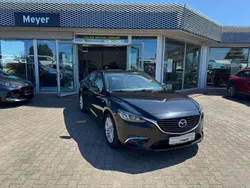 Schwarz onyxschwarz metallic metallic Gebraucht 2017 Mazda 6 Exclusive-Line Limousine | 15.930 € (Etwas zu teuer)