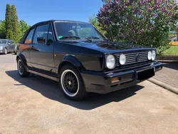 Schwarz Gebraucht 1992 VW Golf Cabriolet Sportline Cabrio | 9.999 €