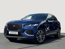 Blau Gebraucht 2021 Jaguar F-Pace R-Dynamic SUV | 46.497 € (Etwas zu teuer)